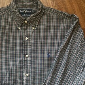Ralph Lauren Blake Cotton Button Down Shirt